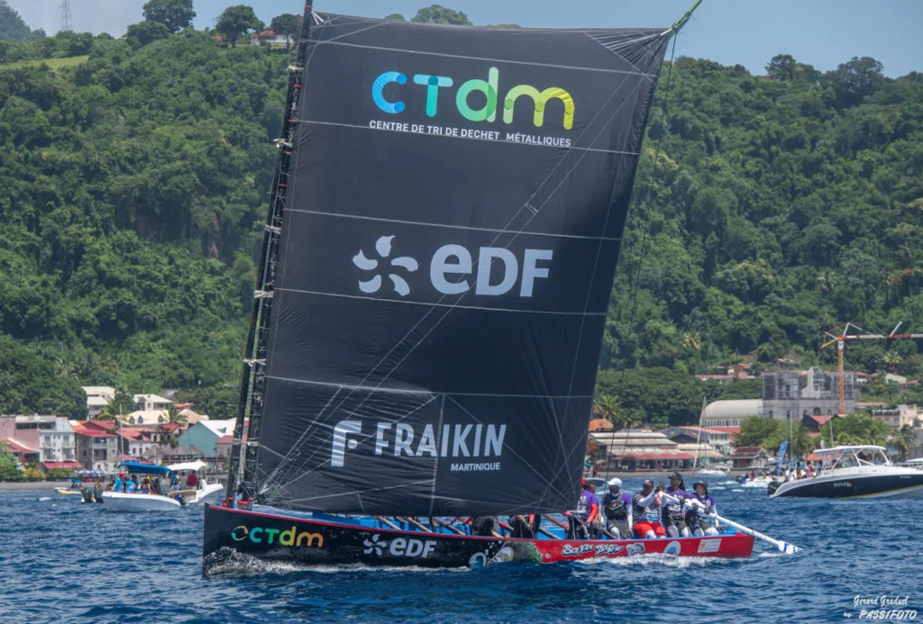 Fédération des Yoles rondes de Martinique - Yole CTDM/EDF