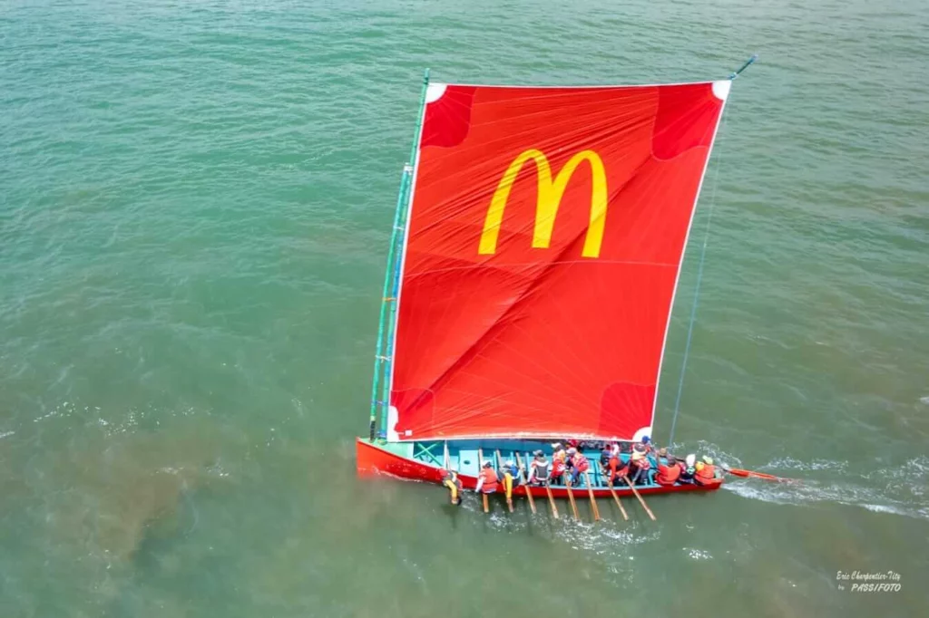 Fédération des Yoles rondes de Martinique - Yole Mc Donalds