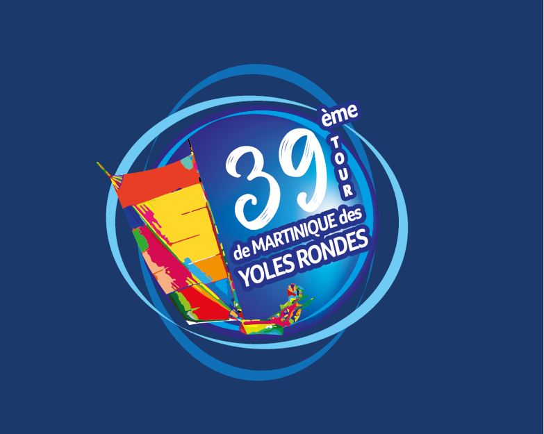 Fédération des Yoles rondes de Martinique - logo du 39ème Tour des Yoles
